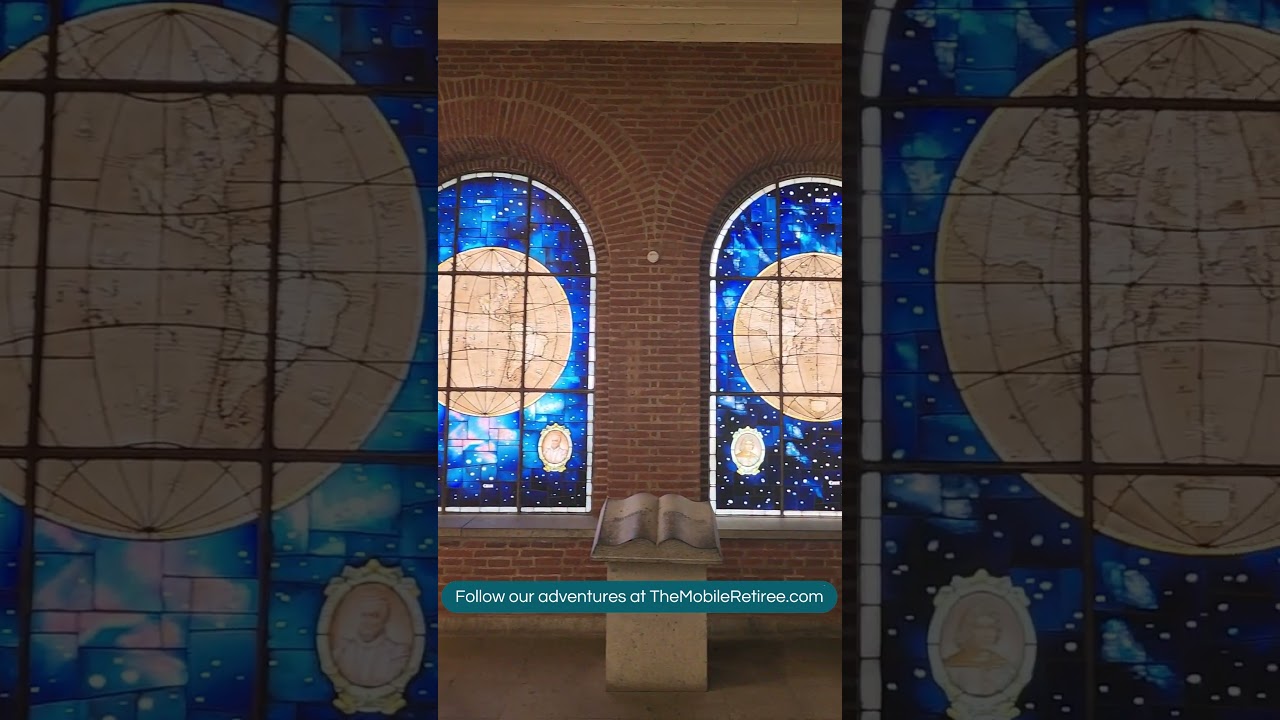 museo maritomo nacional stained glass #authentictravel