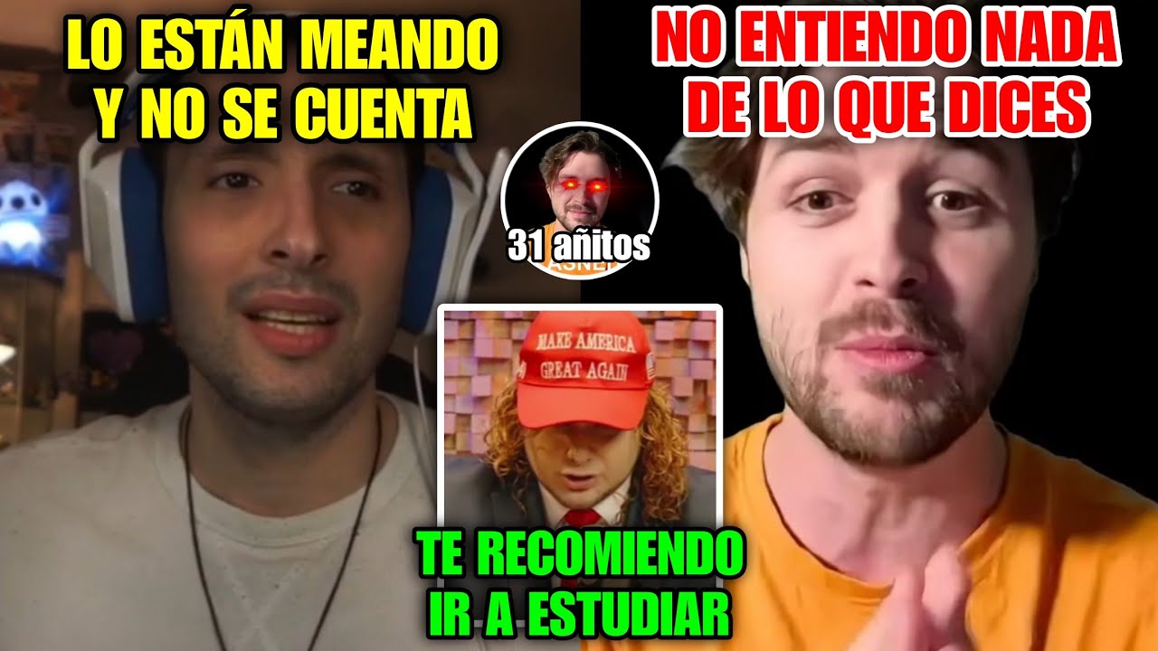 Guibel reacciona a Dalas dando pena ajena en su debate contra Rigoberto