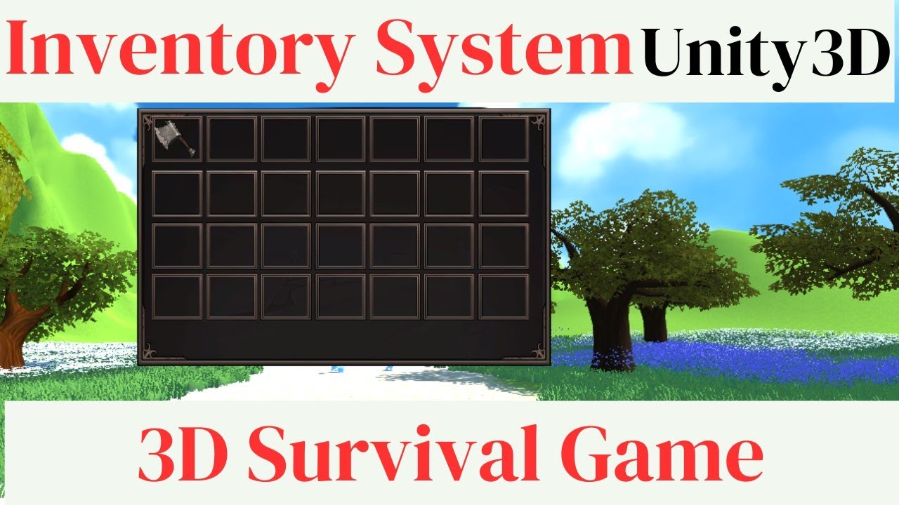 Creating Inventory System in 3D Survival Game - YouTube