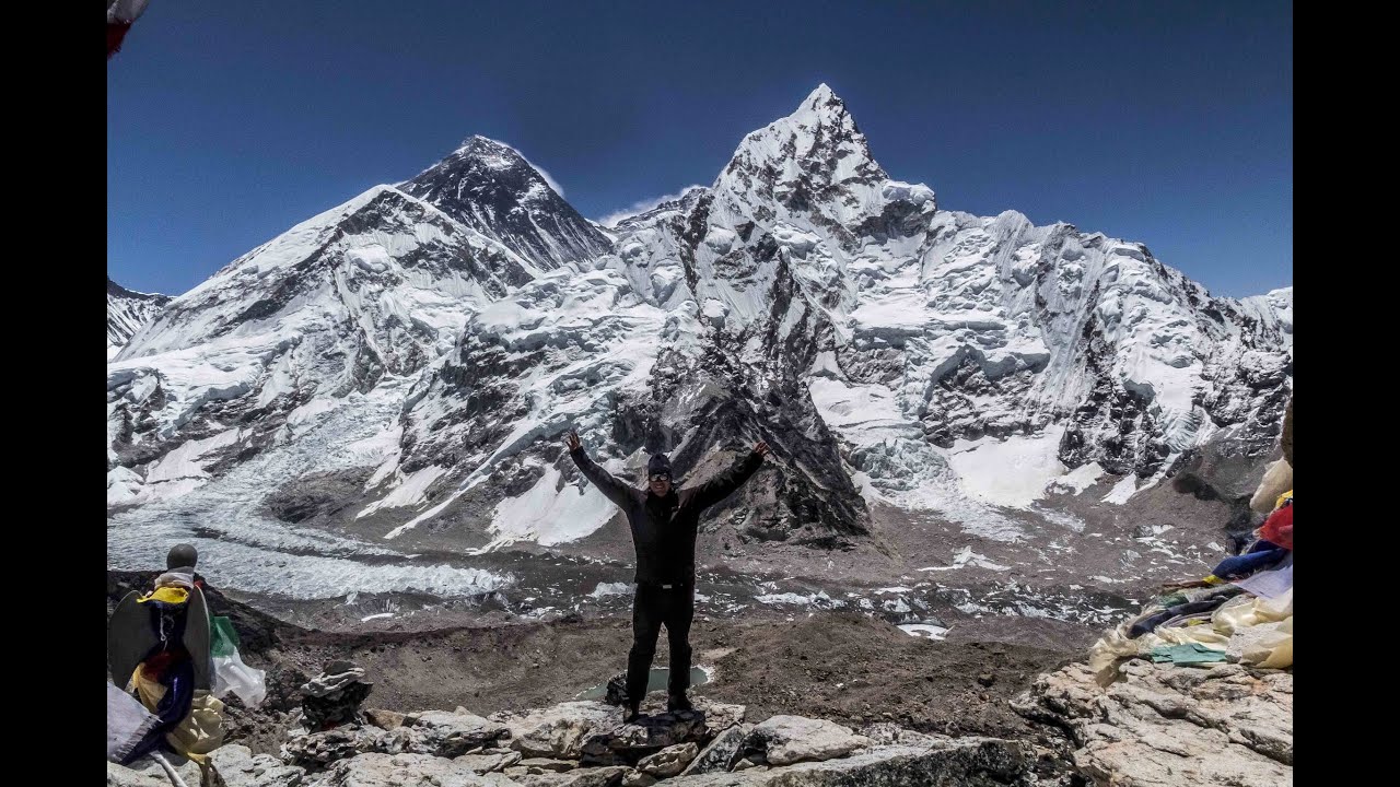 Trekking in Nepal from Jiri over Lukla to Everest Base Camp in May 2012
