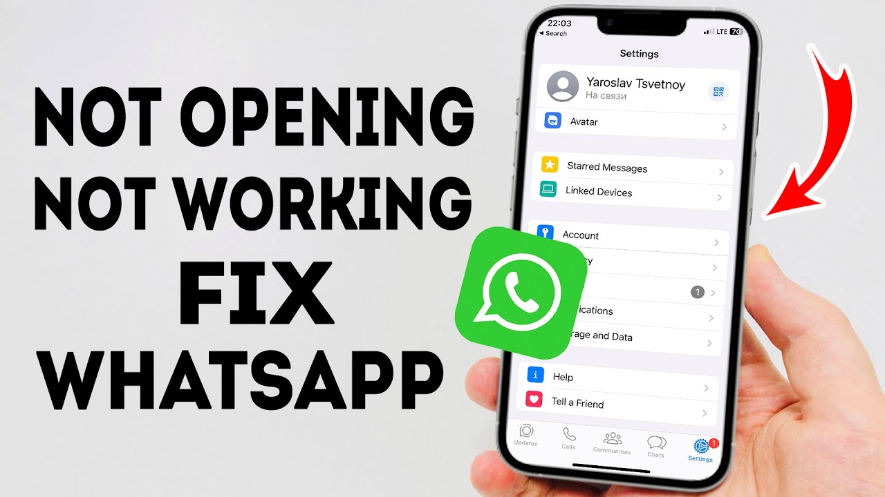 How To Fix WhatsApp Not Opening/Not Working on iPhone/iPad - Full Guide ...