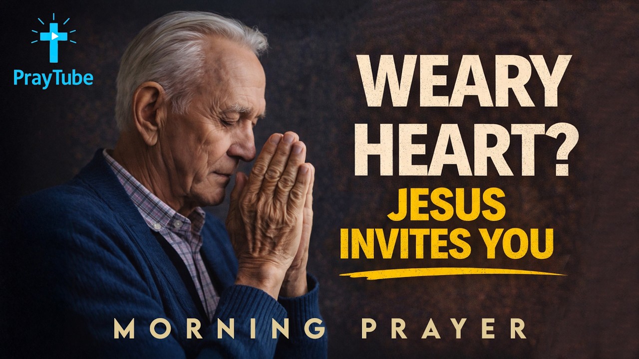 Jesus, I Release My Burdens to You | Morning Prayer for Rest