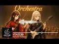 YOASOBI - Yoru ni kakeru (Epic Orchestral x EDM Rock Instrumental Cover | Cinematic Metal)