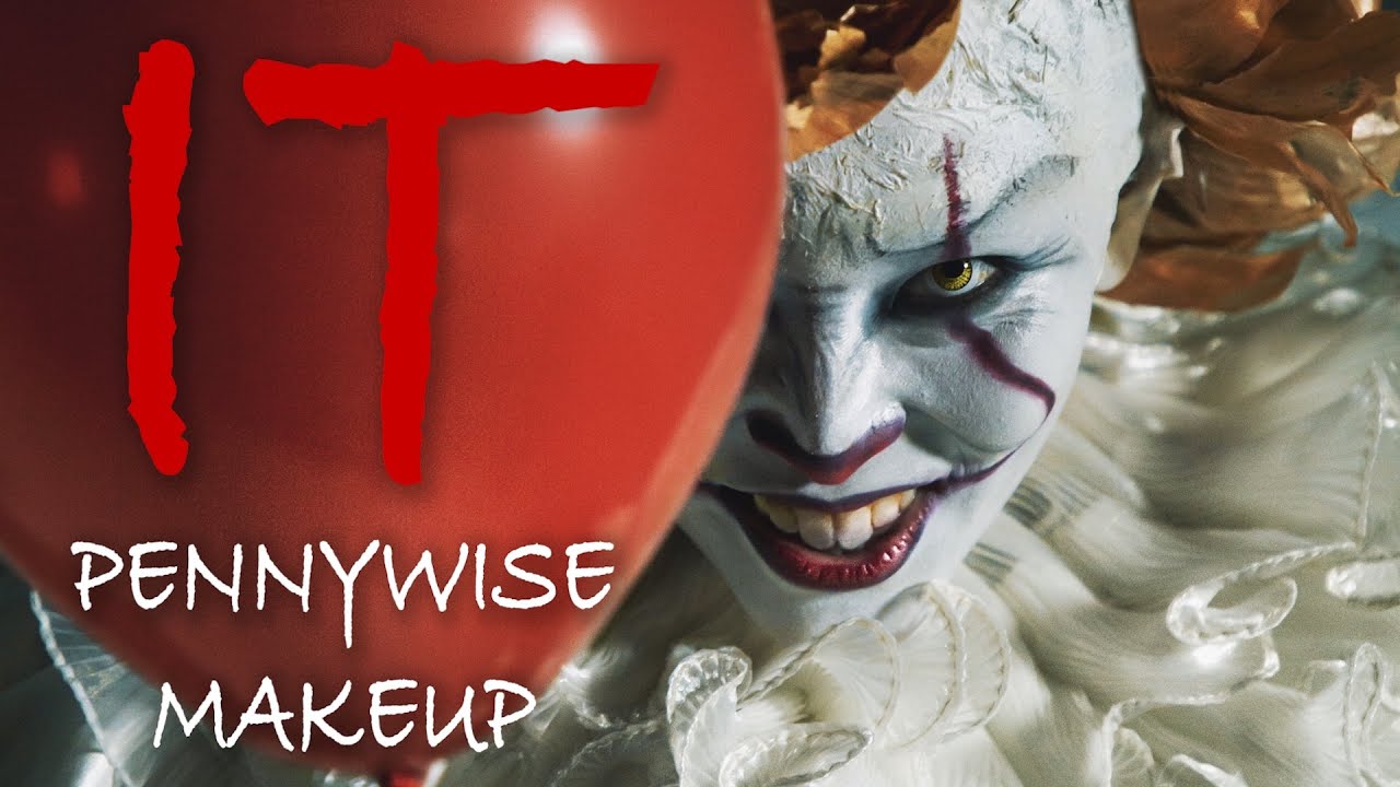 映画 It イット ペニーワイズメイク It Movie Pennywise Makeup Tutorial ハロウィンメイク Youtube