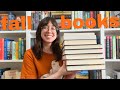 🍂 Fall Reading List 2024 | What’s On My TBR Shelf 🍂