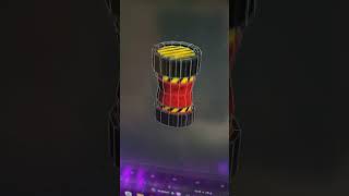 Sci-fi hazard container prop model made with 3ds Max