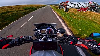 Isle Of Man TT  2023  2nd ever ride over the Mountain & A Crashed Hayabusa ⛰*Rider OK*