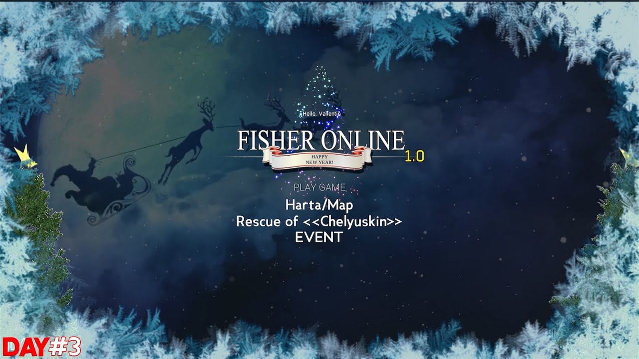 🔴 LIVE: Fisher Online: Crăciun Fericit! | Event Chelyuskin Rescue | Day 3