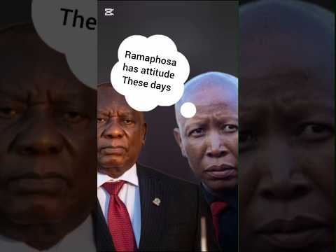 "I was advising Ramaphosa before he was President" Julius Malema #bonganimenze #juliusmalema
