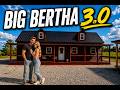 ONLY $175K FOR THIS CABIN?!? BIG BERTHA 3.0, 3 BED 2 BATH AMISH MODULAR CABIN, SHIPS NATIONWIDE 🚢