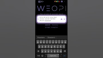 Best AI tool for students ✍️✨ #Weopi.com #studyhacks  #ai #searchengine #AIAssistant  #aitool