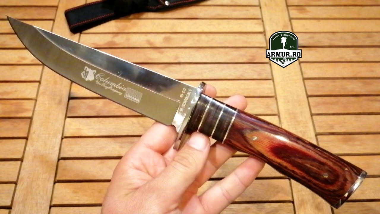 Cutit Columbia No G32 Columbia Big Knife USA Saber Hunting knives YouTube