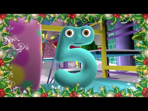 5 Days Till Christmas | Numberjacks