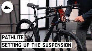 Canyon Pathlite | How to set up the Suspension