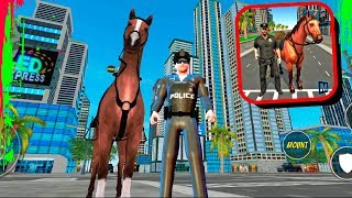 Police Horse Criminal Chase 3D - Android Game {Gameplay HD} screenshot 2