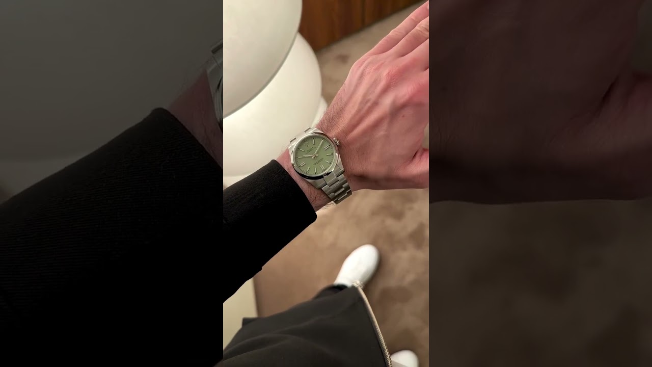 Brand new Rolex Oyster perpetual 41mm , pistachio dial. my favorite, what is your?