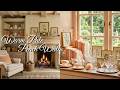 Warm pale peach walls in a heritage cottage setting | creating a timeless home retreat