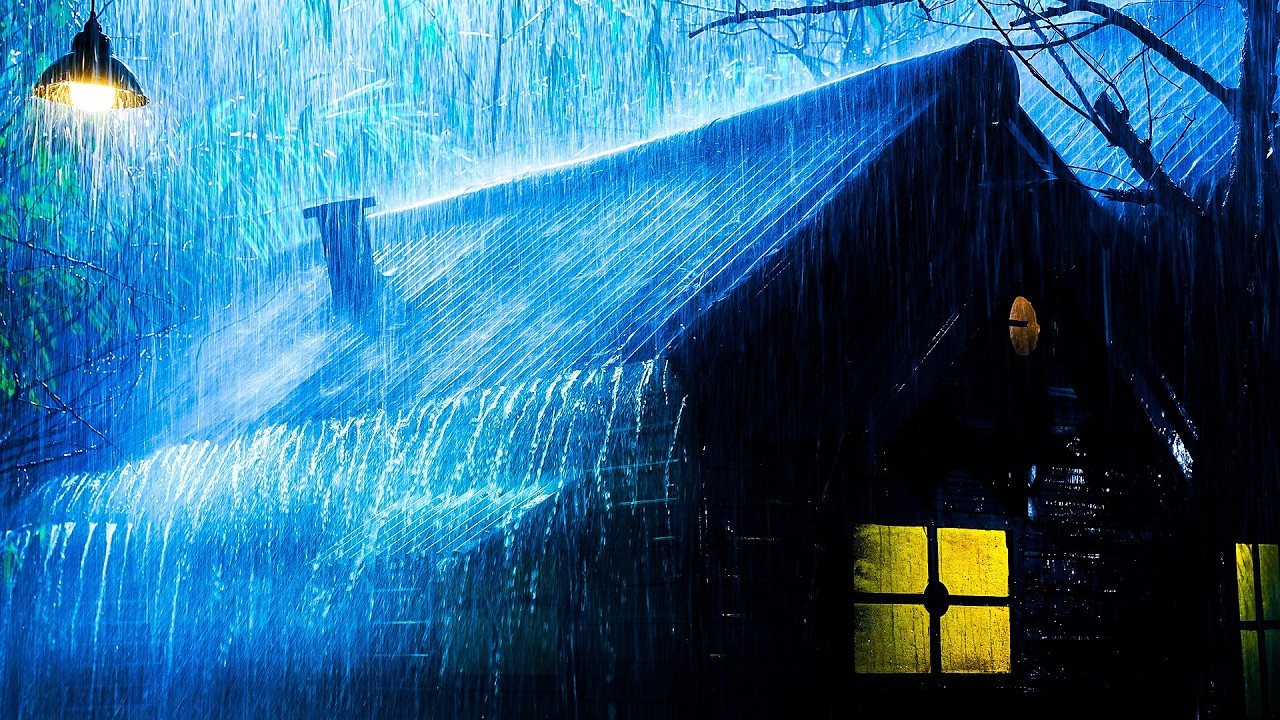 Duerme como Bebé | Sonido de Lluvia y Truenos 🌧️ Para Quedarse Dormido al Instante