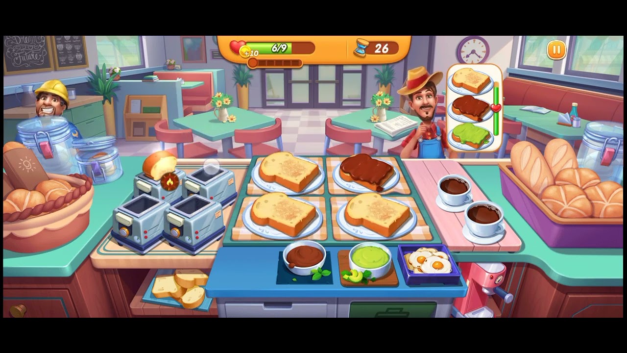 Breakfast bar - Lv 10 | Cooking City