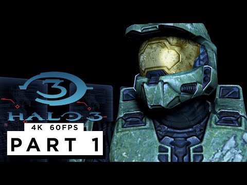 HALO 3: Walkthrough Gameplay Part 1 - (4K 60FPS) - No Commentary