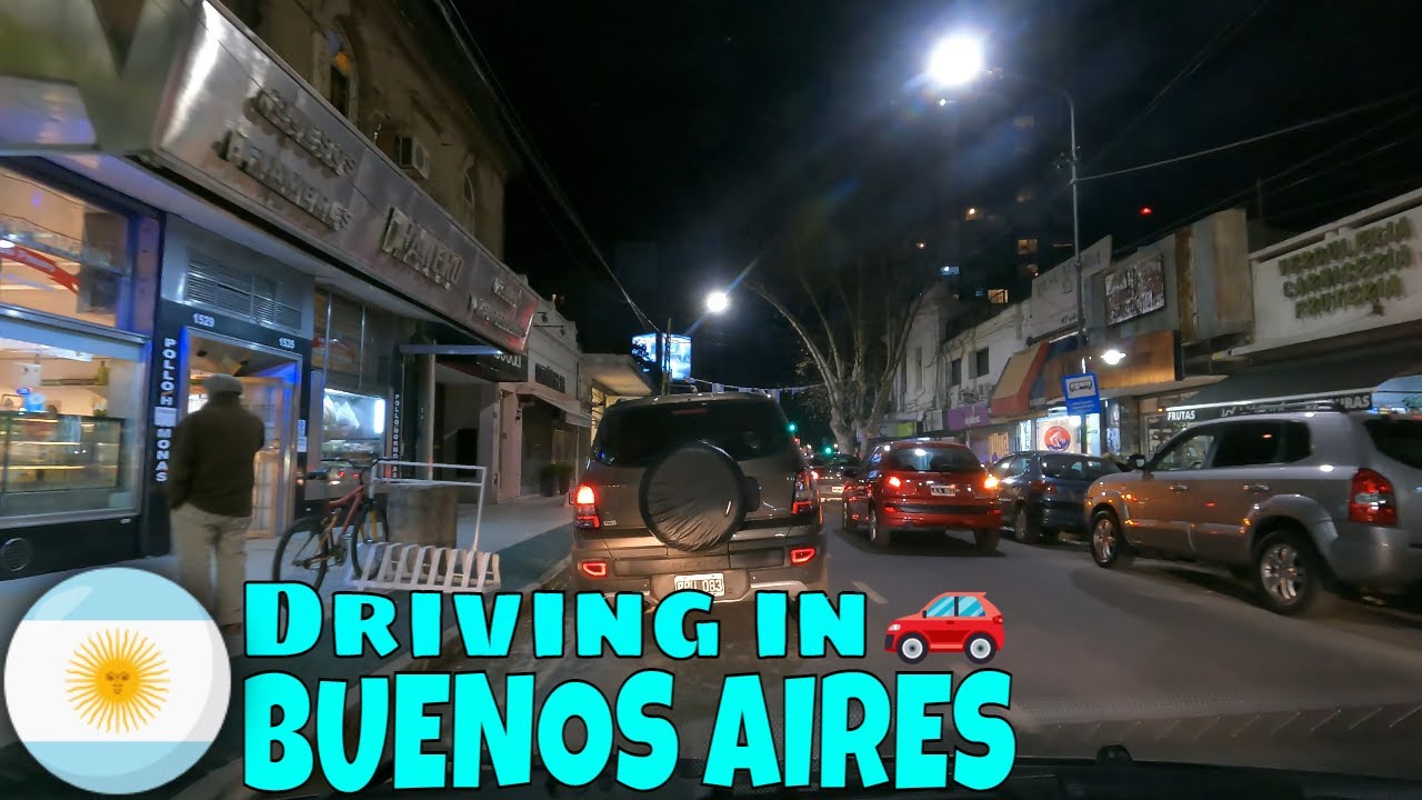 Driving in Buenos Aires from Munro to La Lucila YouTube