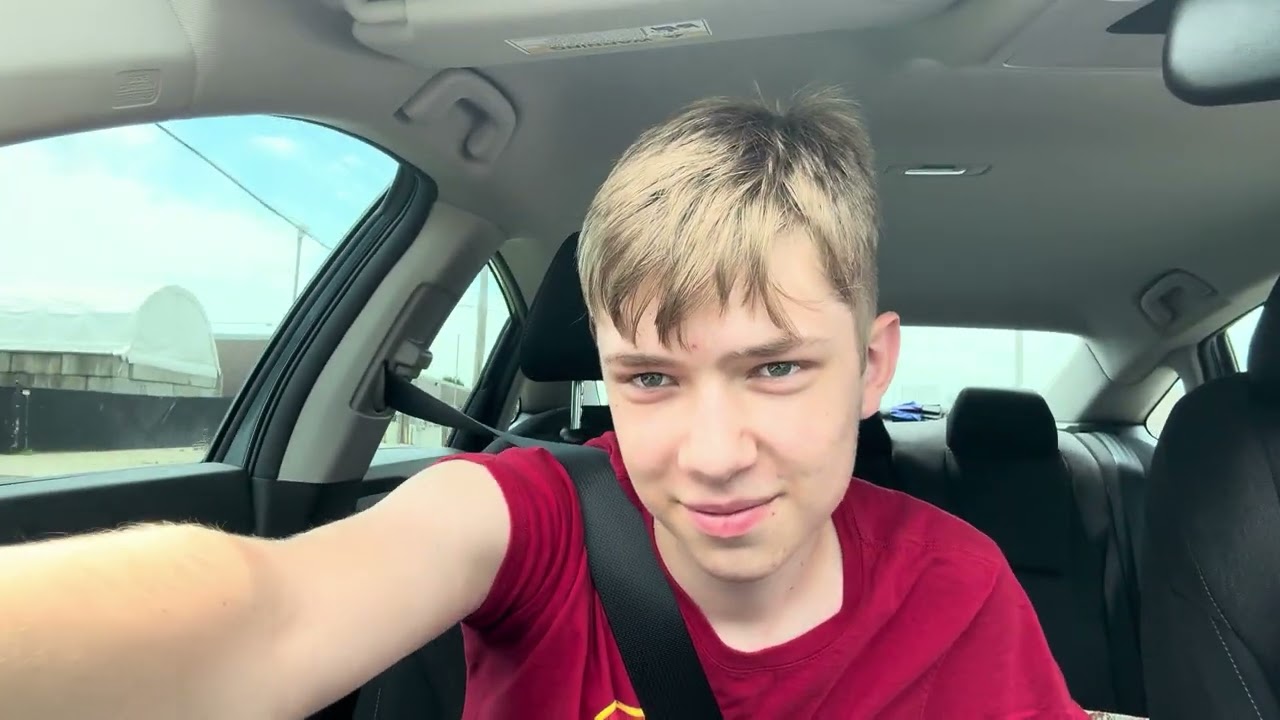 riding back to the Airbnb with my granparents ￼