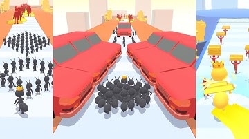 Tiny Run 3D - Level 1-20 Gameplay Android, iOS