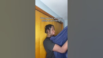 When you hear your mom yelling at your siblings😭 #funny #shorts #relatable