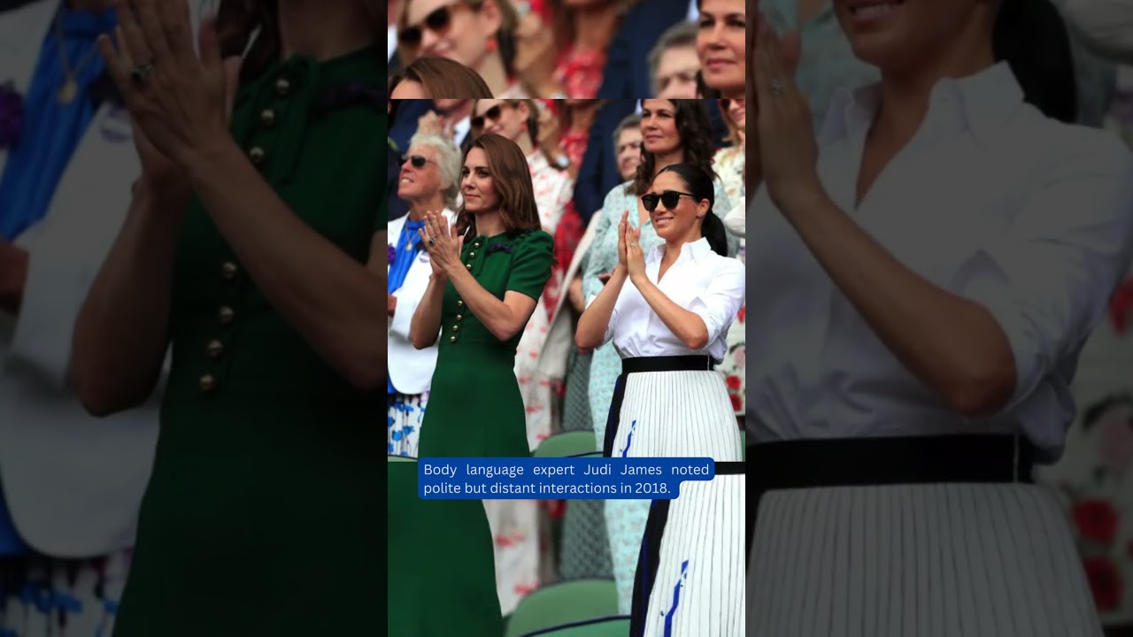 Royal Rifts? Analyzing Kate Middleton and Meghan Markle's Wimbledon Tension 🎾👑 