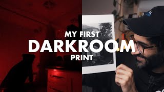 DIY bathroom Darkroom | Yashica A \& Ilford XP2 400