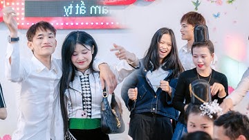 CHỊ EM NHẢY ĐÁM CƯỚI NGƯỜI THÁI ĐEN TÂY BẮC SƠN LA - LỄ THÀNH HÔN - HƯNG THỊNH & THU NGUYÊN