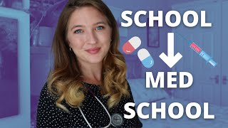 Transitioning from School to MED SCHOOL 💉 | Is med school hard?