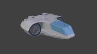 Sci Fi Space Ship Turntable