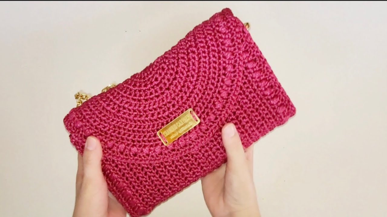 Como fazer bolsa de crochê passo a passo
