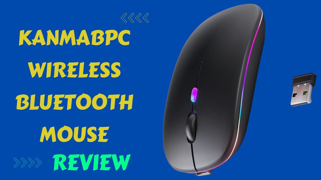 Sleek and Functional: KANMABPC Wireless Bluetooth Mouse Review