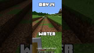 100 Days - [Minecraft Shorts] - Day 24 #minecraft #100days