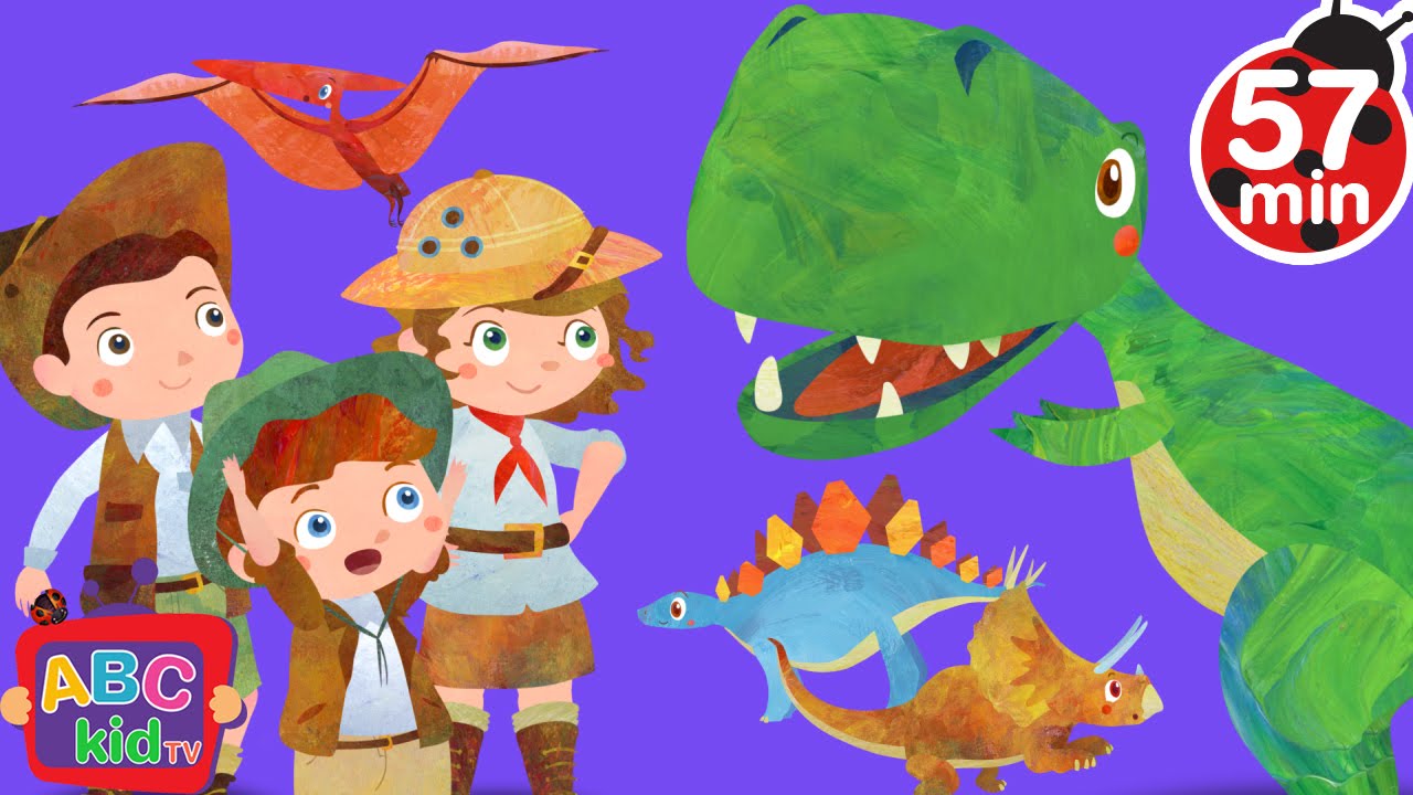 Dinosaurs Song (2D) | +More Nursery Rhymes & Kids Songs - CoCoMelon