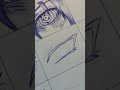How to draw Anime eye//#shorts