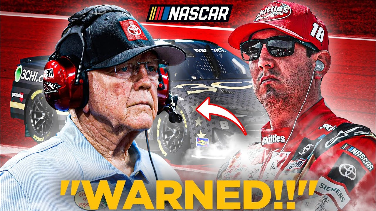 Joe Gibbs reportedly WARNED Kyle Busch before 2023!! *MUST SEE!!*
