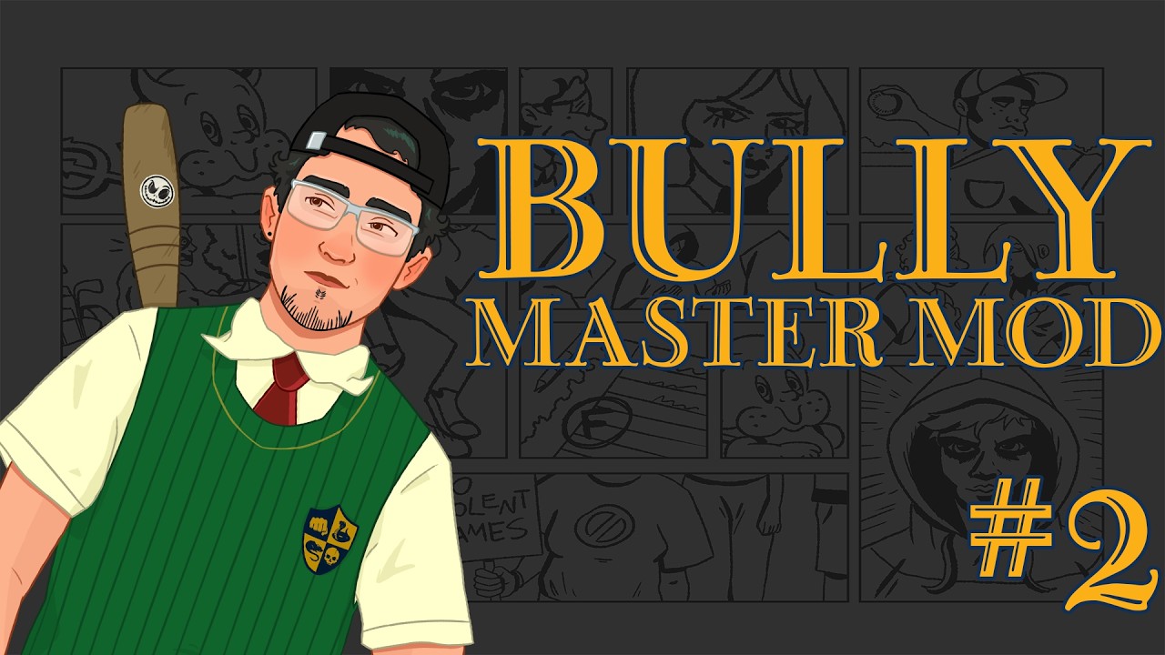 O DARK SOULS DOS JOGOS DE PS2 DA ROCKSTAR! (Bully Master Mod - Episódio 2)
