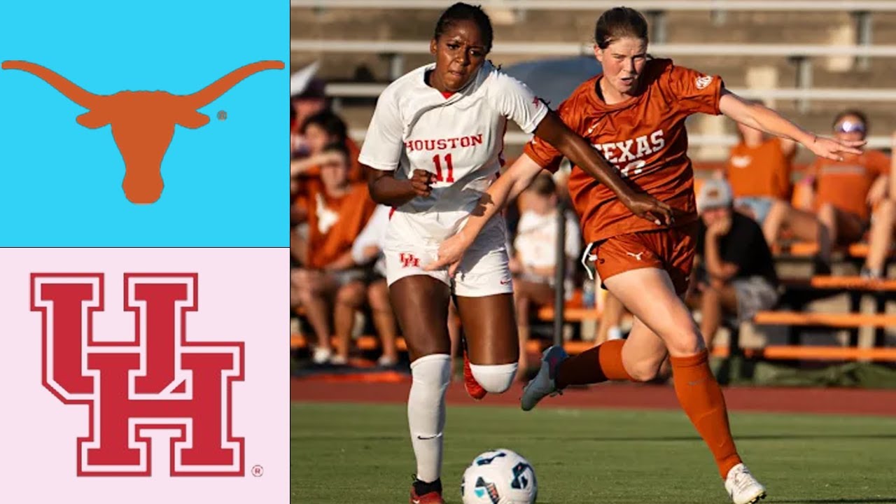 Texas vs. Houston Full Game Highlights| NCAA Women's Soccer
