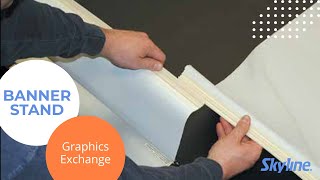 Easily Change Your Skyline Trade Show Banner Stand Graphic