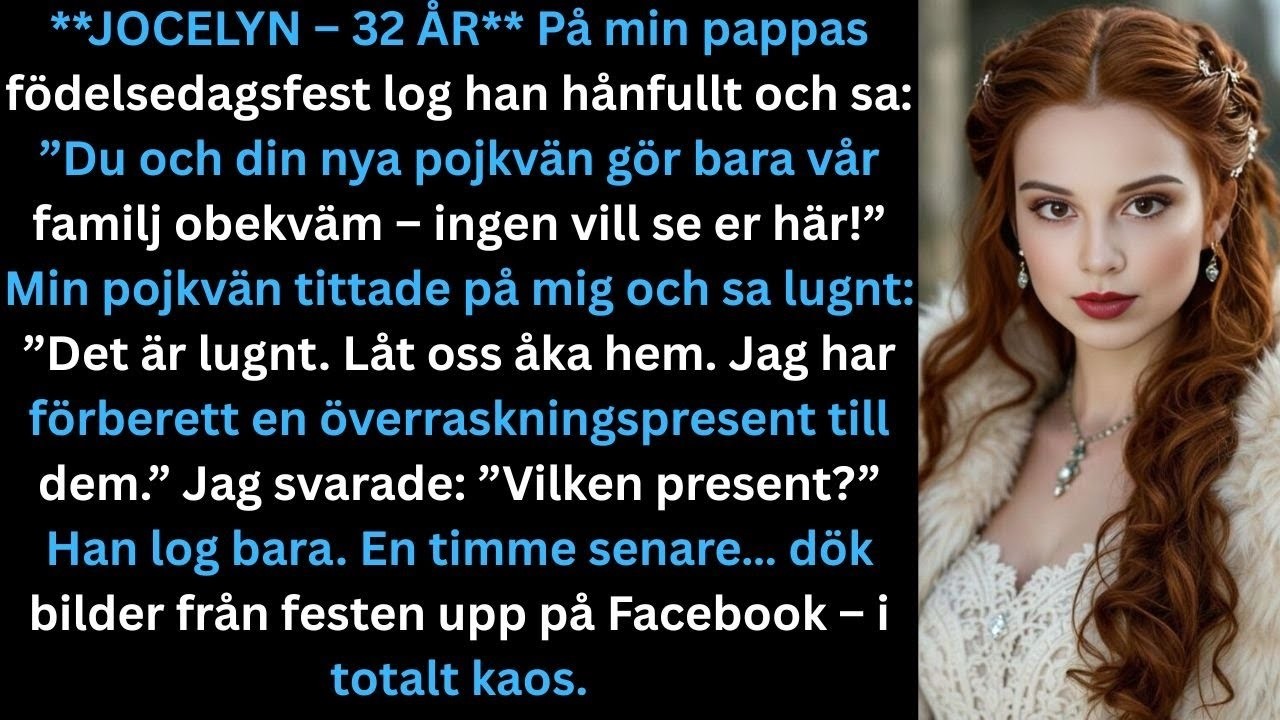 Min pappa tittade rakt på mig och sa utan att blinka: ”Du och din nya pojkvän gör bara vår familj generad.” Rummet blev tungt och tyst, inte chockat utan som om luften själv slutat röra sig. Jag...