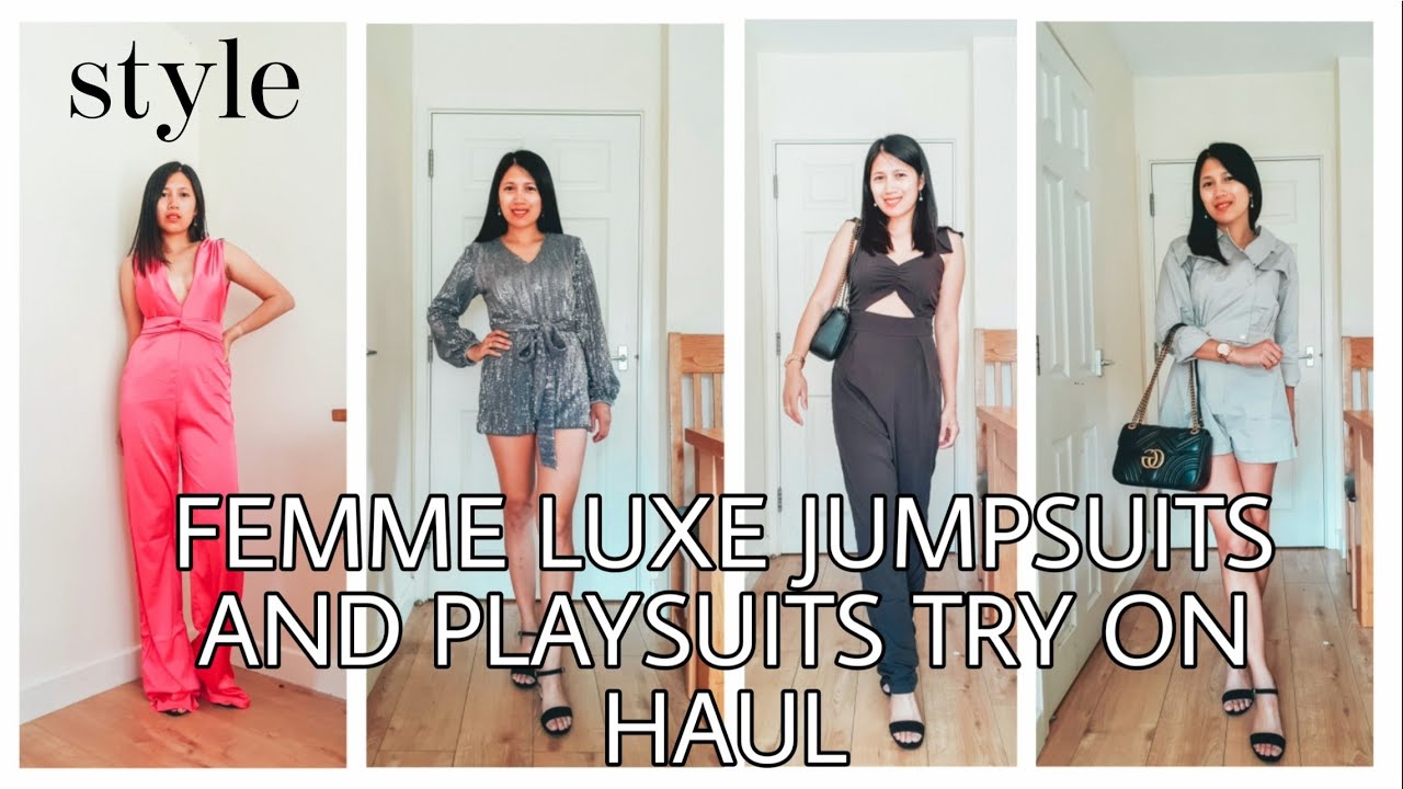 femme luxe jumpsuit
