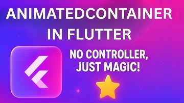 Flutter UI Animation Tutorial | Master AnimatedContainer with Random Shape & Color Change