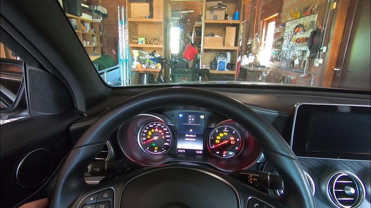 Mercedes GLC 220d Service zurück stellen YouTube