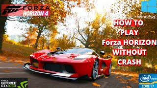 How to Install | & Play Forza Horizon 4 | Without Crashing | 1080P PC