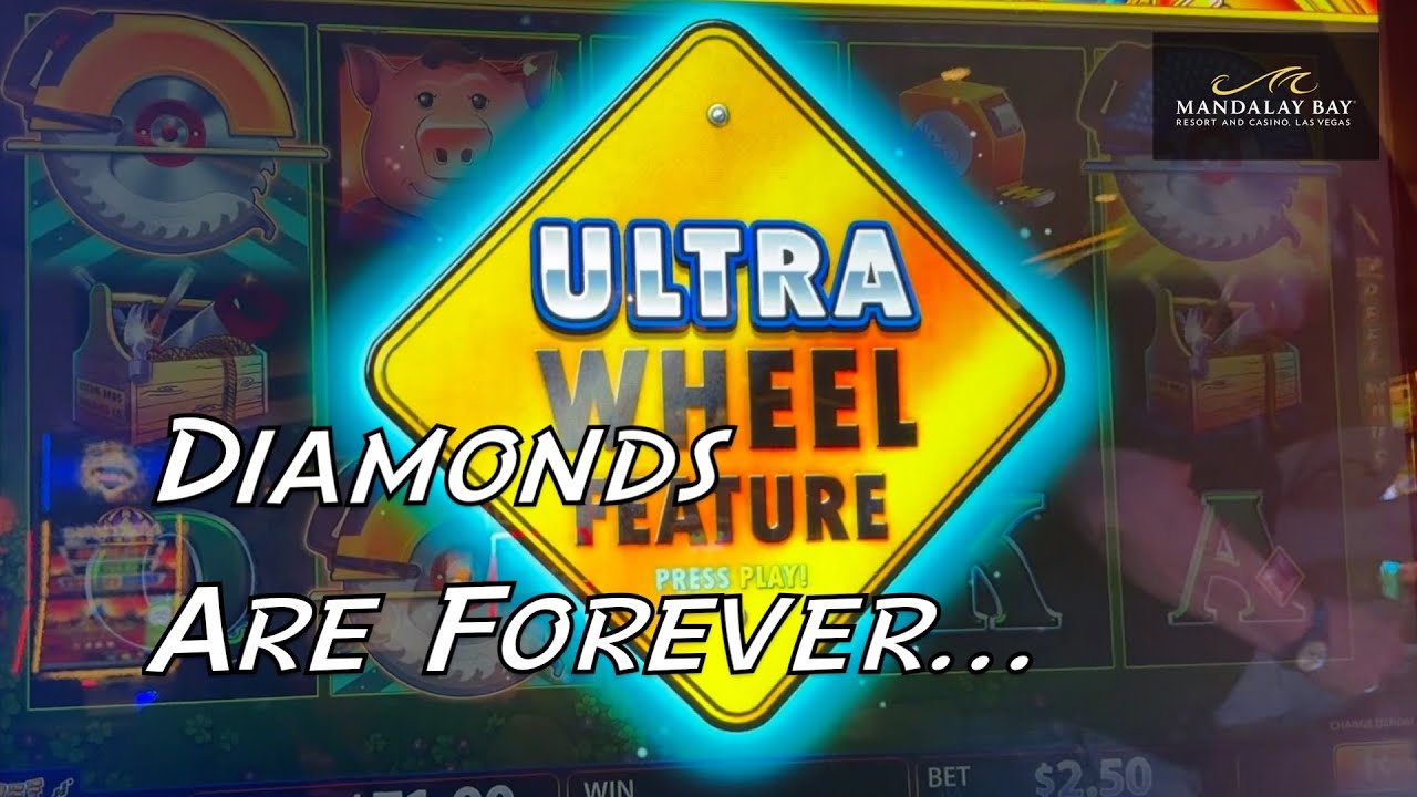 Diamond Saw Big Win Huff N' Even More Puff Grand Mandalay Bay Casino Las Vegas #slot #lasvegas