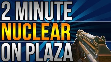 Black Ops 2: Intense 2min Nuclear On Plaza!
