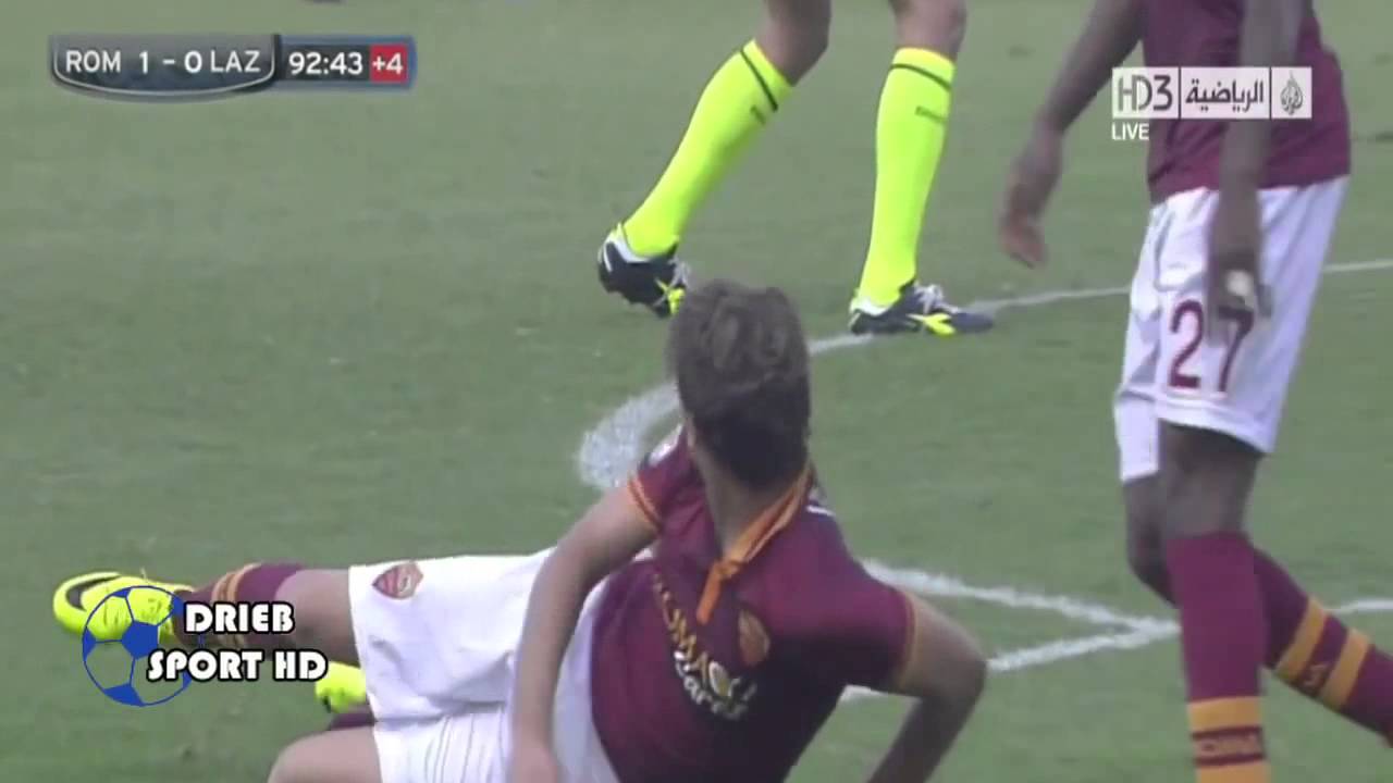 أهداف مباراة روما 2   0 لاتسيو 2292013 تعليق عصام الشوالى HD